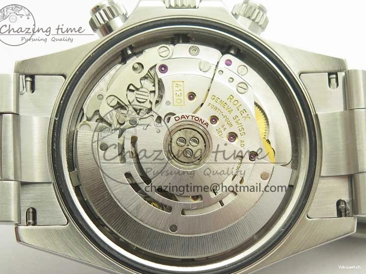 904L Bracelet 1:1 Black Daytona Edition Noob Dial Case 116520 Best SS and SA4130 1219